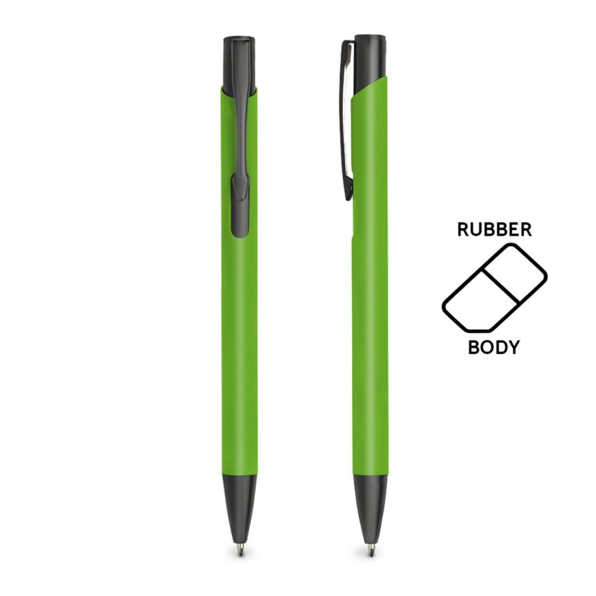 Aluru Aluminium Ballpoint Pen with Rubber Finish