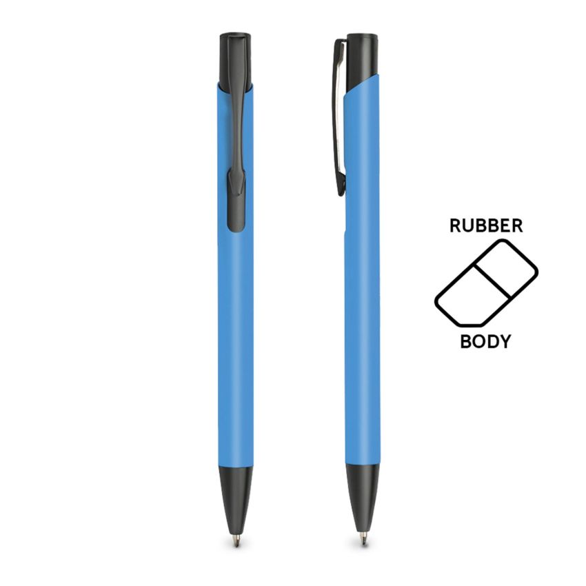 Aluru Aluminium Ballpoint Pen with Rubber Finish