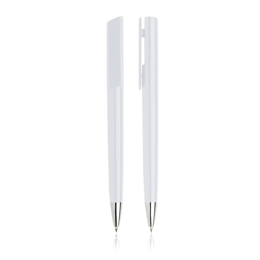 Plastic Ballpoint Pen with Click Mechanism