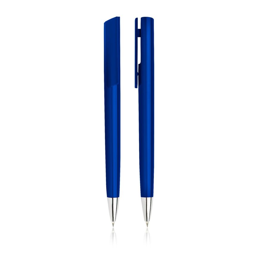 Plastic Ballpoint Pen with Click Mechanism