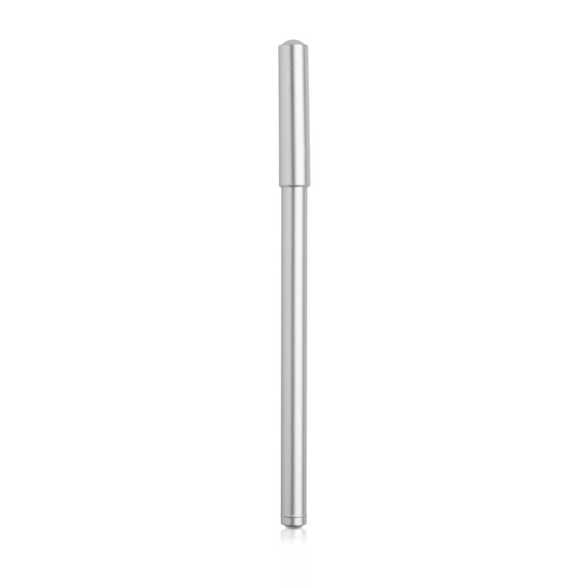 Charm Gel Ballpoint Pen, metallic finish, with cap