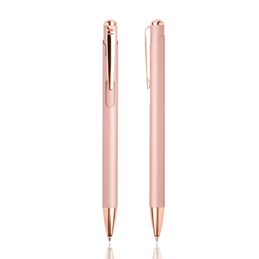 Writz Metal Ballpoint Pen with Copper-Coloured Details