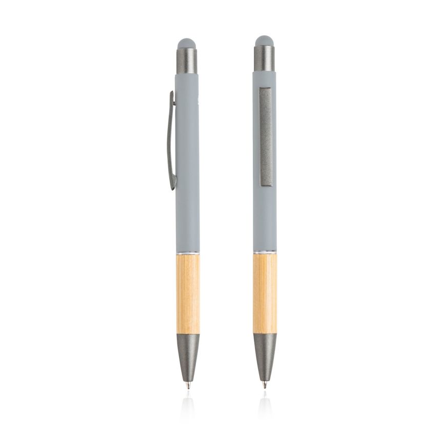 Retouch Ballpoint Pen in recycled aluminium, touch