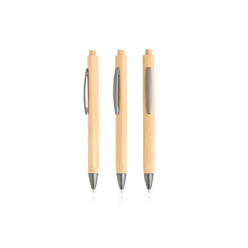 Boliboo Triangular Bamboo Ballpoint Pen