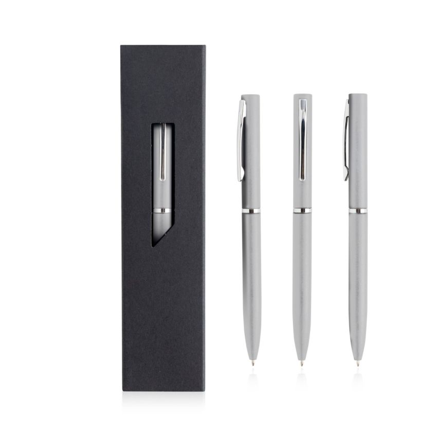 Twistal Ballpoint Pen in metal, gift box