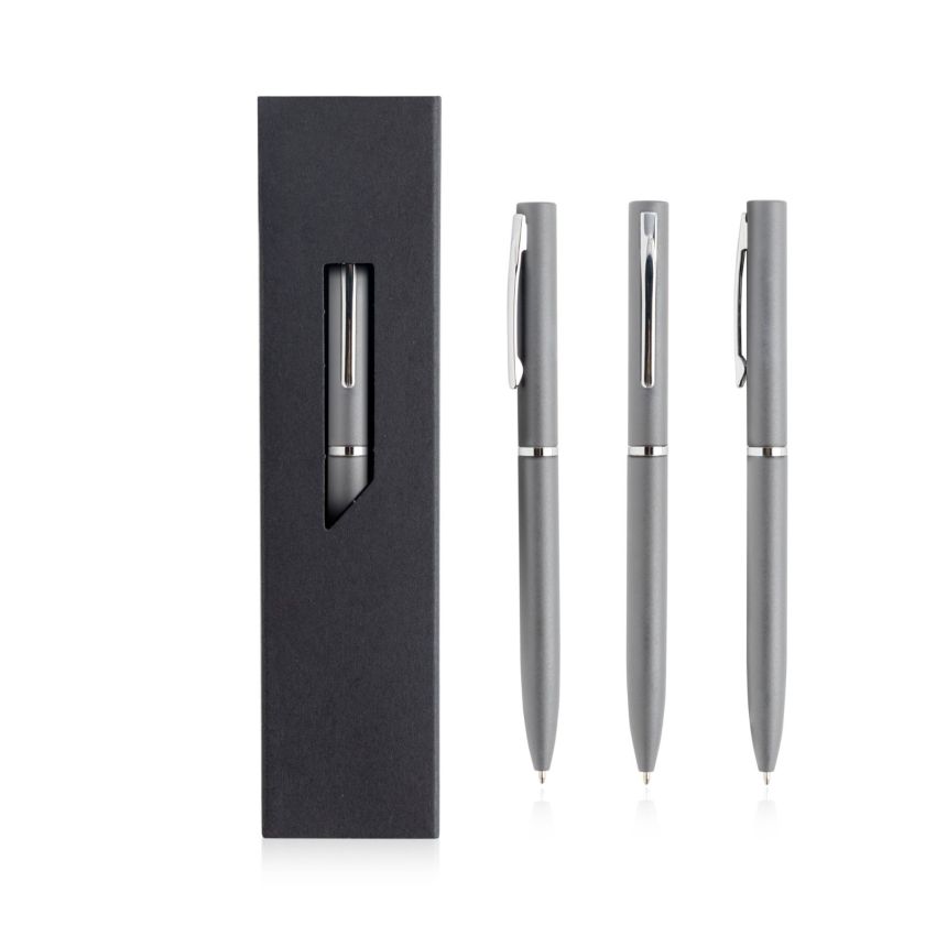 Twistal Ballpoint Pen in metal, gift box