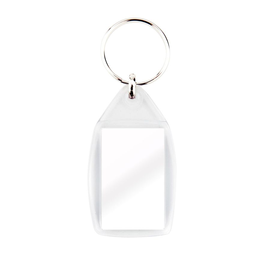 CF-40 Keyring CF-40 rectangular with 2 sides, acrylic