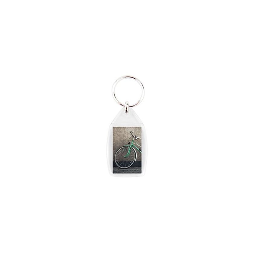 CF-40 Keyring CF-40 rectangular with 2 sides, acrylic