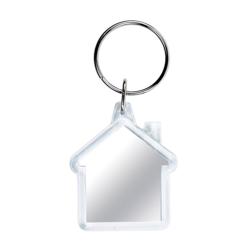 CR-Y House-shaped Double-sided Acrylic Keyring