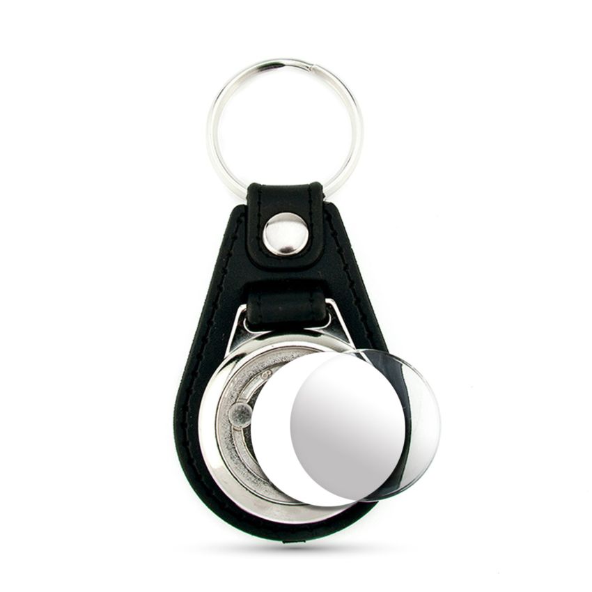 MD-25 Car Keyring Holder MD-25 Car with €1.00 Token for Trolley, Metal