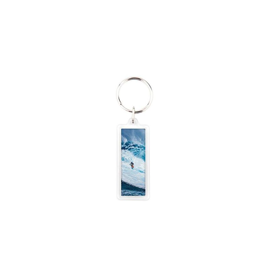 CR-18 Rectangular Keyring CR-18 with 2 sides, acrylic