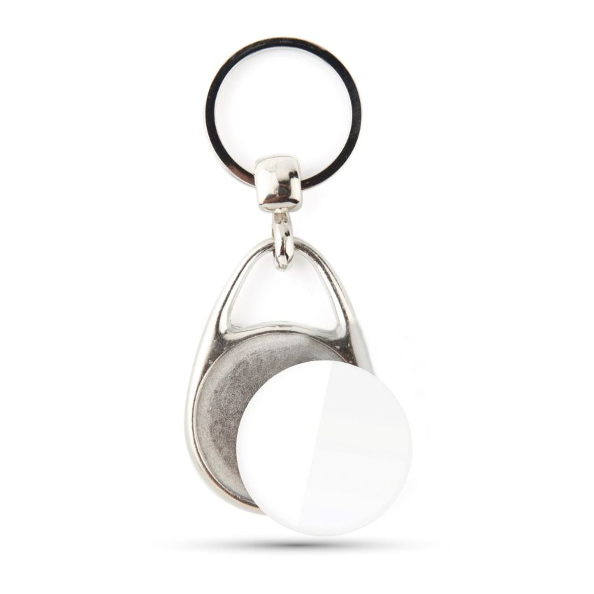 MS-30 Keyring MS-30D teardrop shape with 2 sides, metal