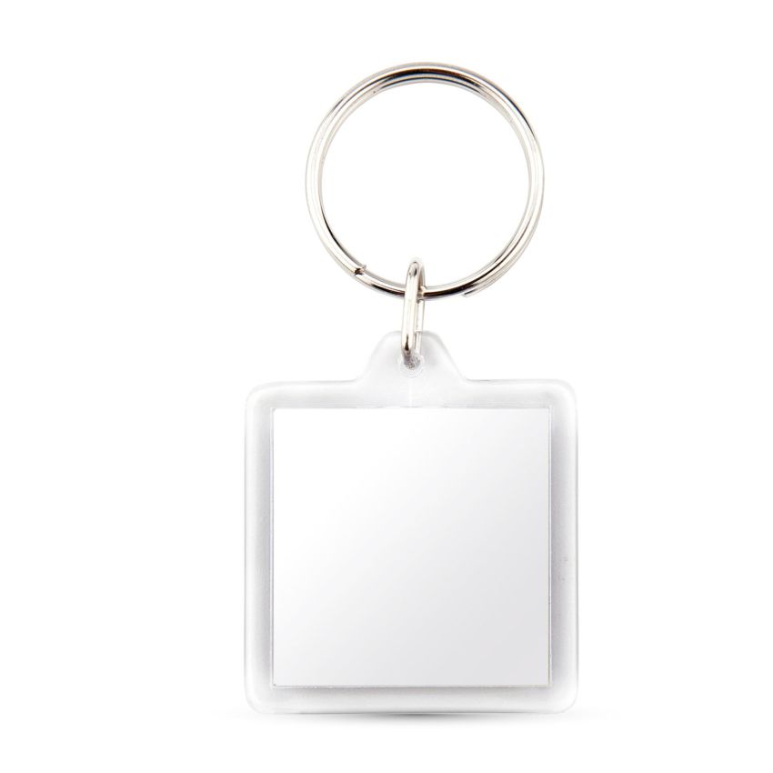CR-32 Keyring CR-32 square with 2 sides, acrylic