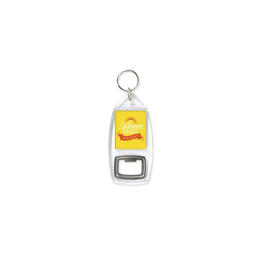 CR-AB Bottle Opener CR-AB with Keyring, Acrylic