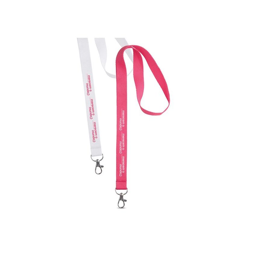 Polyard Polyester Lanyard with Carabiner