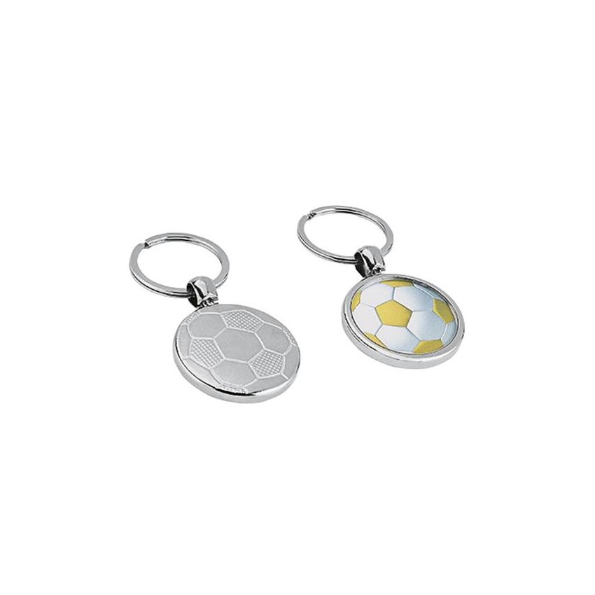 MFT Football Keyring with 1 Side, Metal
