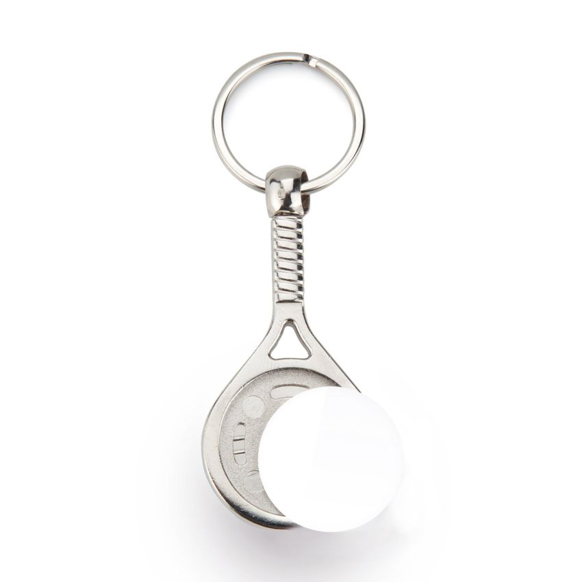 MPD Keyring MPD Padel Racket with 1 Side, Metal