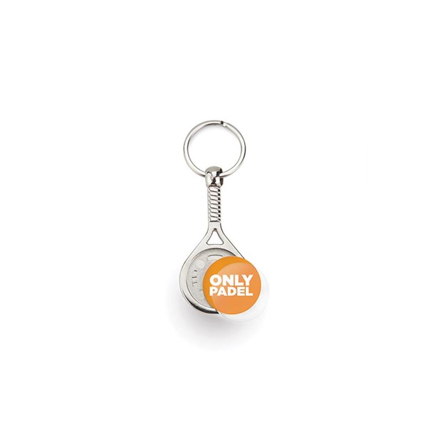 MPD Keyring MPD Padel Racket with 1 Side, Metal