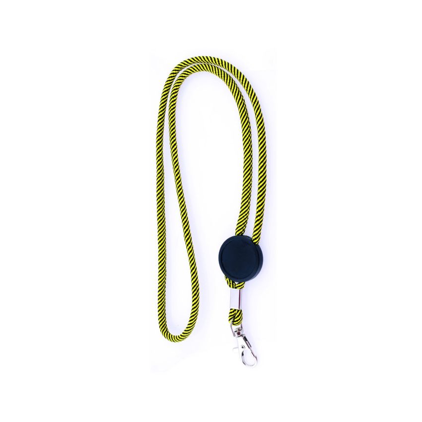 Treel Polyester Lanyard with Adjustment and Carabiner