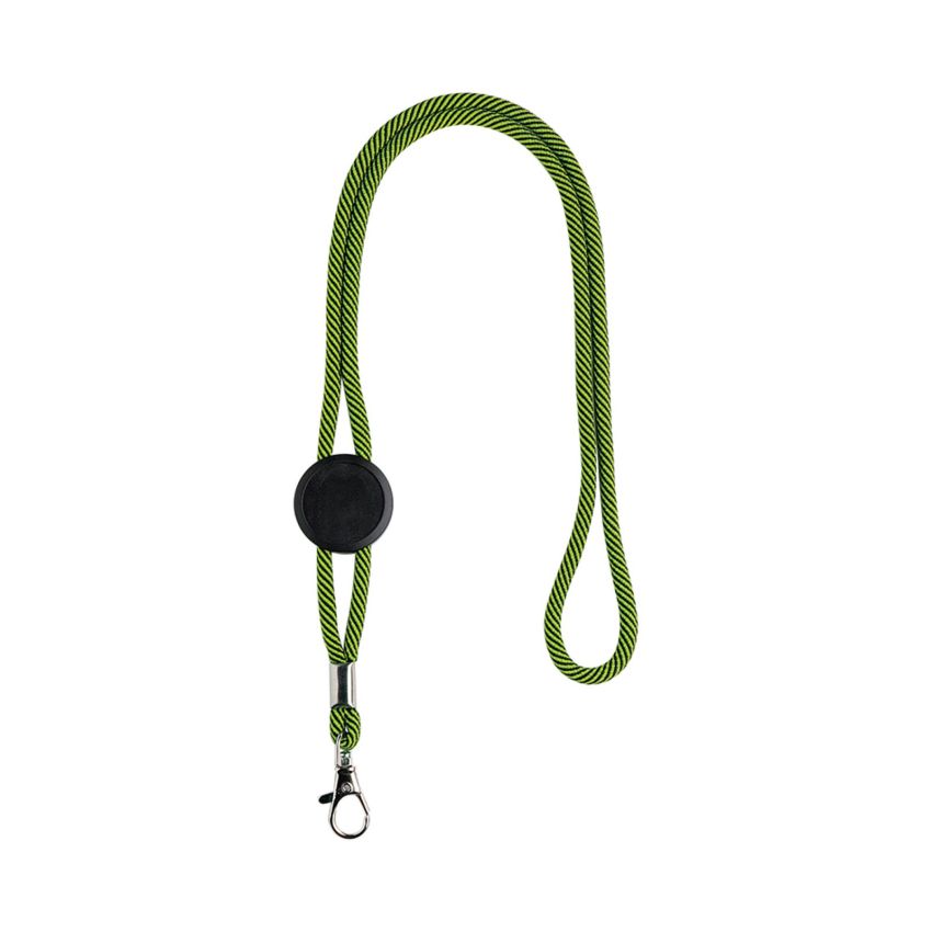 Treel Polyester Lanyard with Adjustment and Carabiner