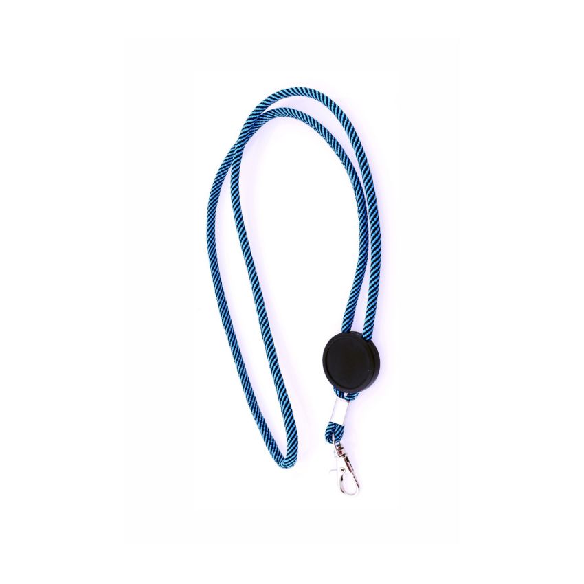 Treel Polyester Lanyard with Adjustment and Carabiner