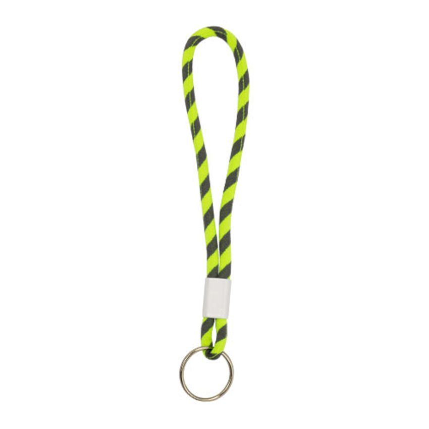 Marlyne Tubular Terylene Keyring with Metal Adjuster