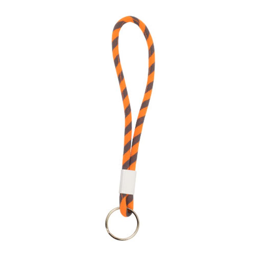 Marlyne Tubular Terylene Keyring with Metal Adjuster
