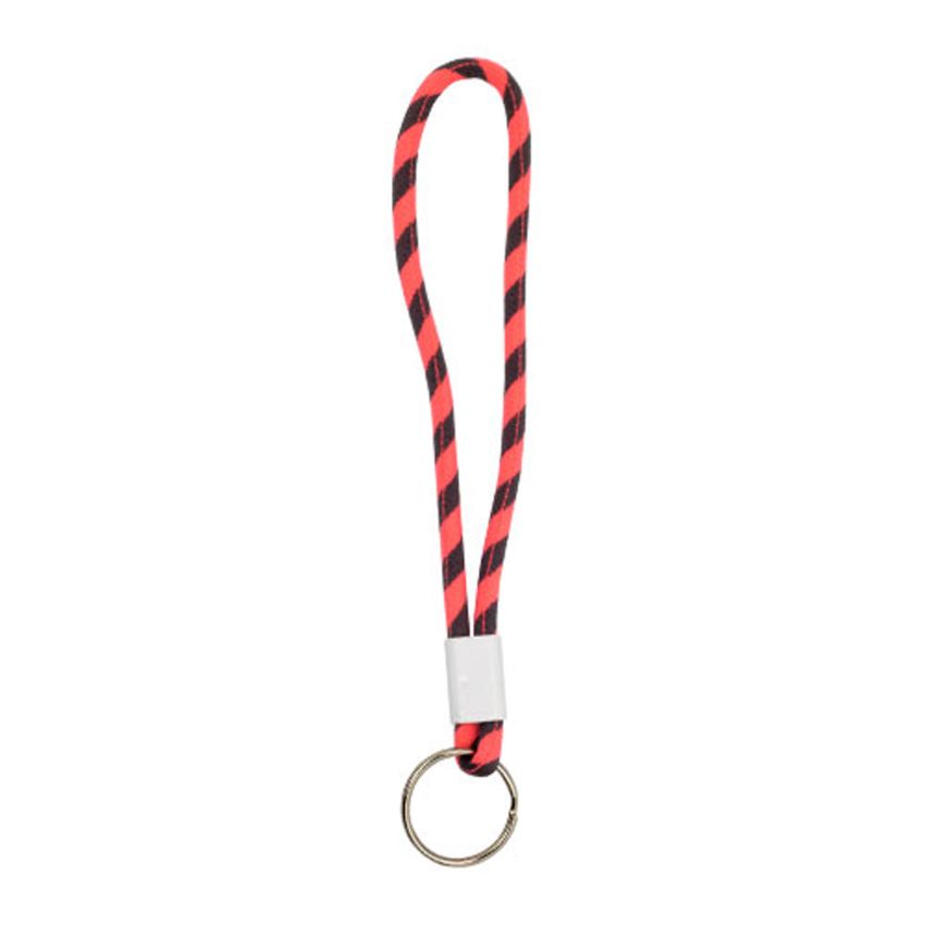 Marlyne Tubular Terylene Keyring with Metal Adjuster