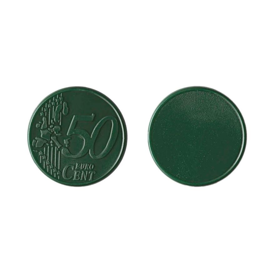 50 Cent Coin Token €0.50 for trolley, PS plastic