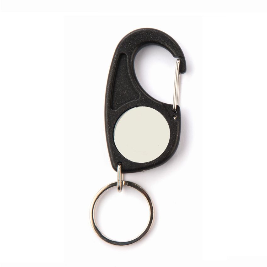 CR-M Keyring with Carabiner and 2 Sides