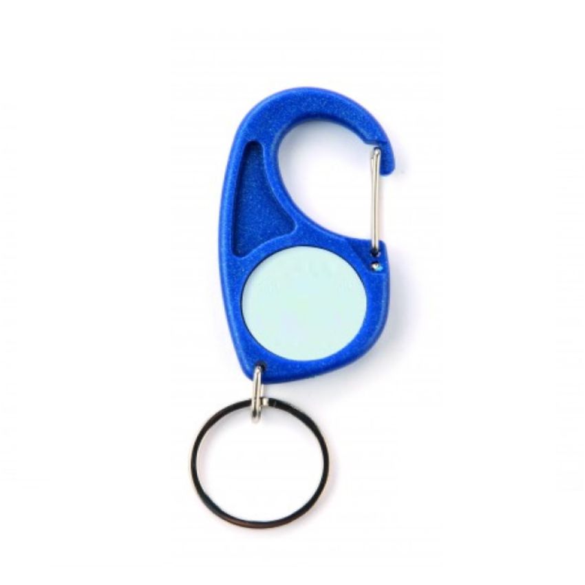CR-M Keyring with Carabiner and 2 Sides