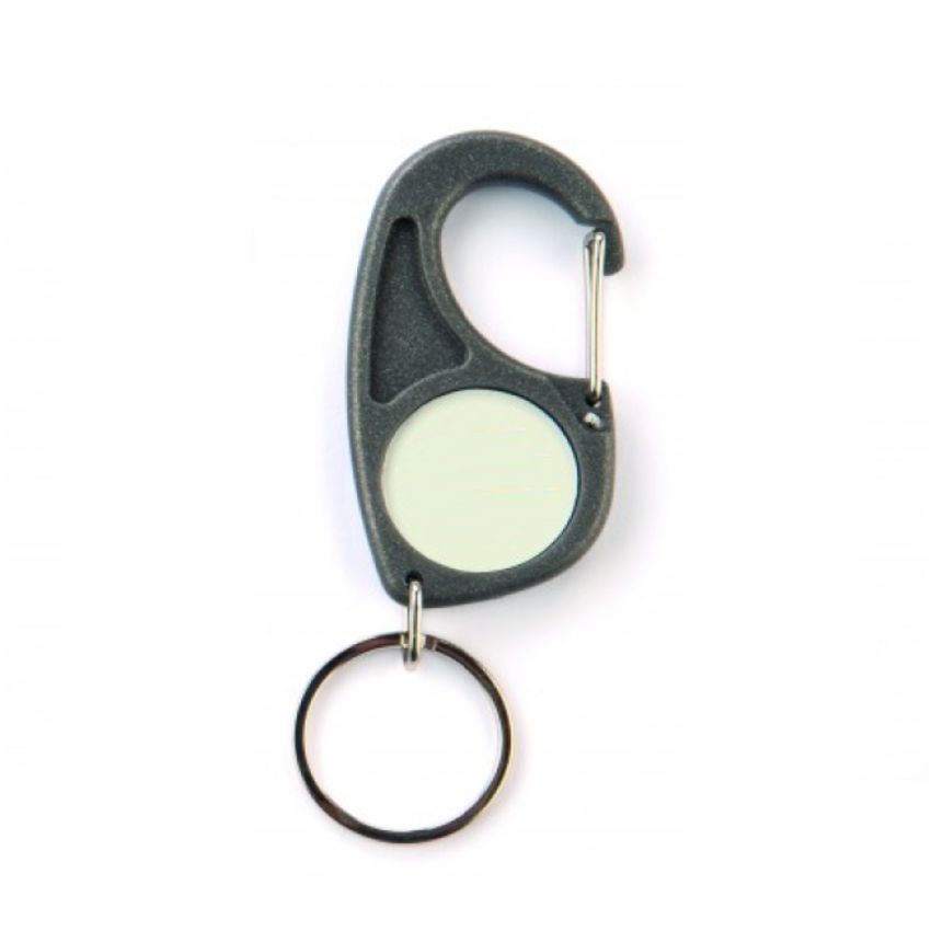 CR-M Keyring with Carabiner and 2 Sides