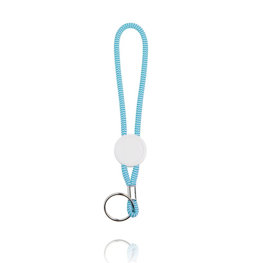 Tobby Tubular Keychain with Adjuster and Ring