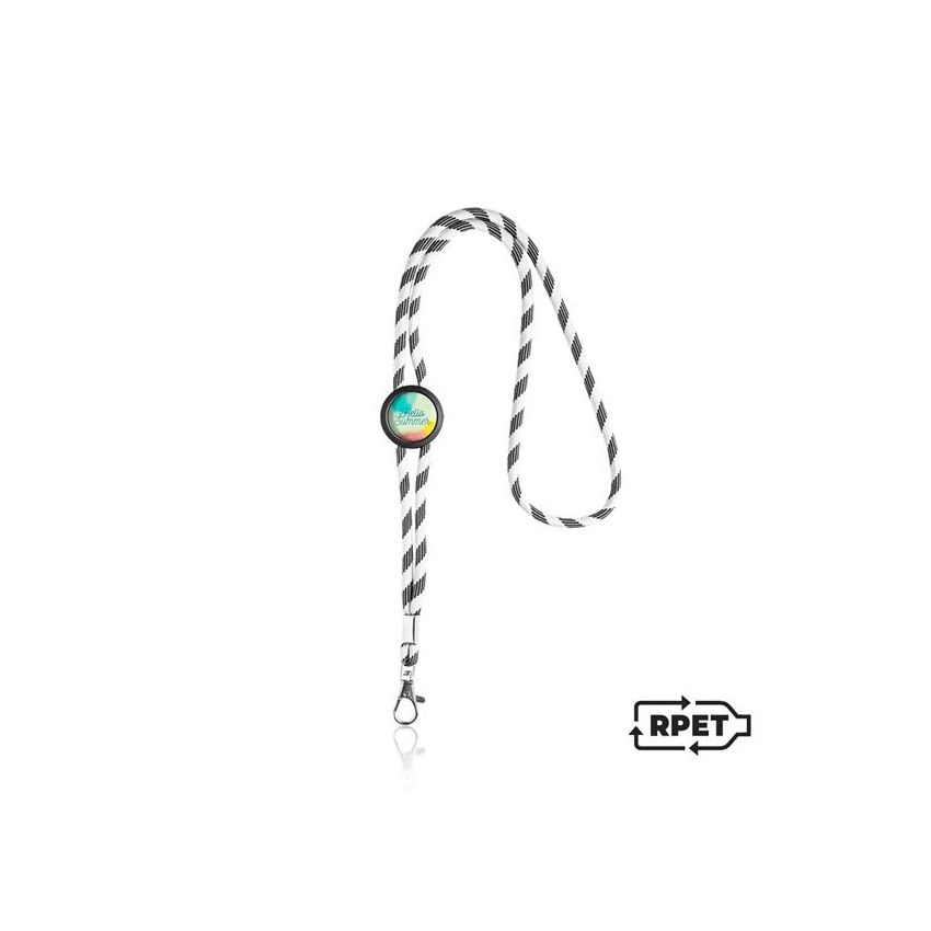 Ecoyard Adjustable Tubular Lanyard in rPET