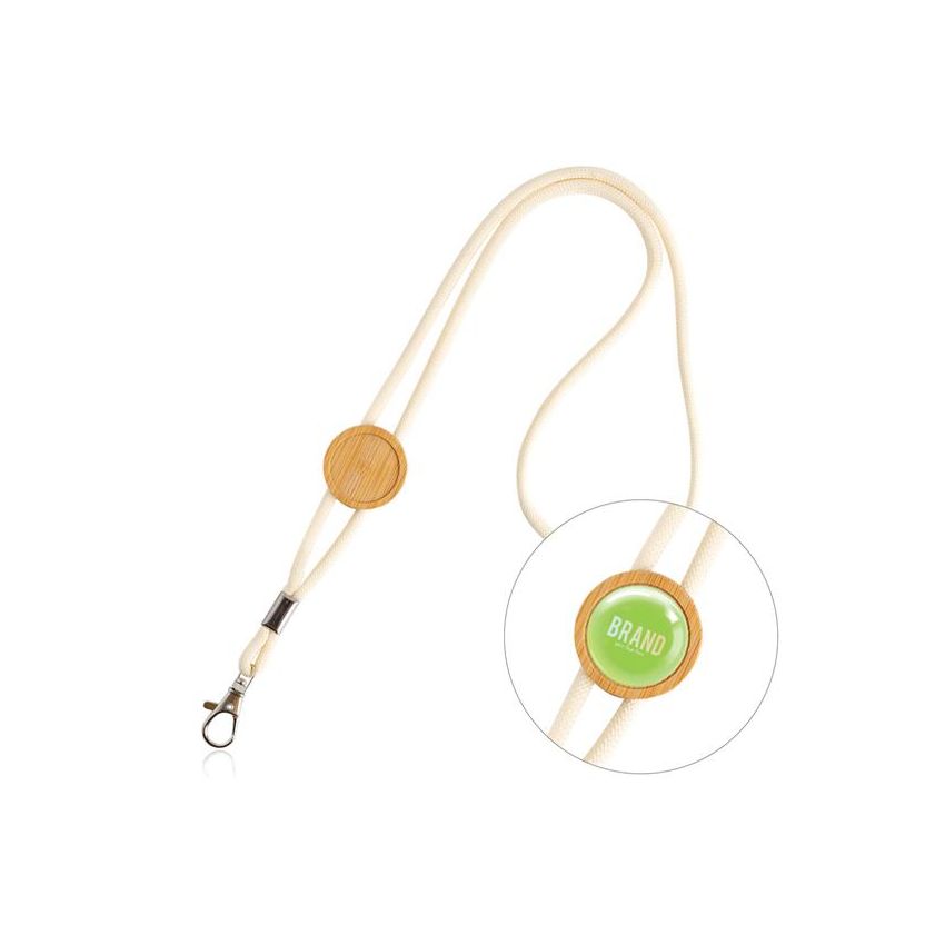 West Bamboo Adjustable Lanyard