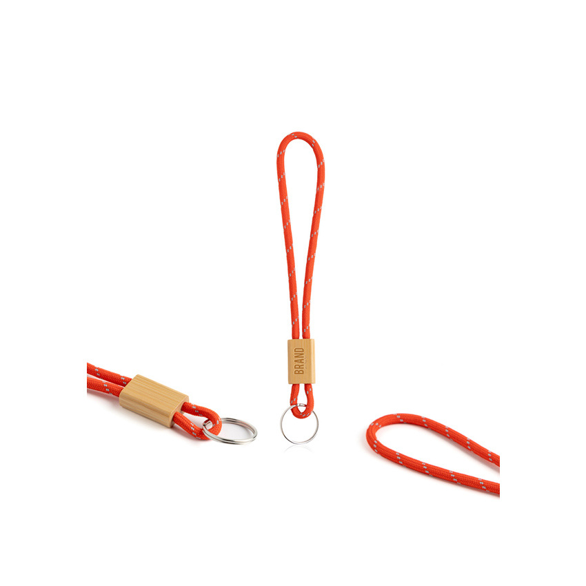 Vimeiro Adjustable Bamboo Keyring