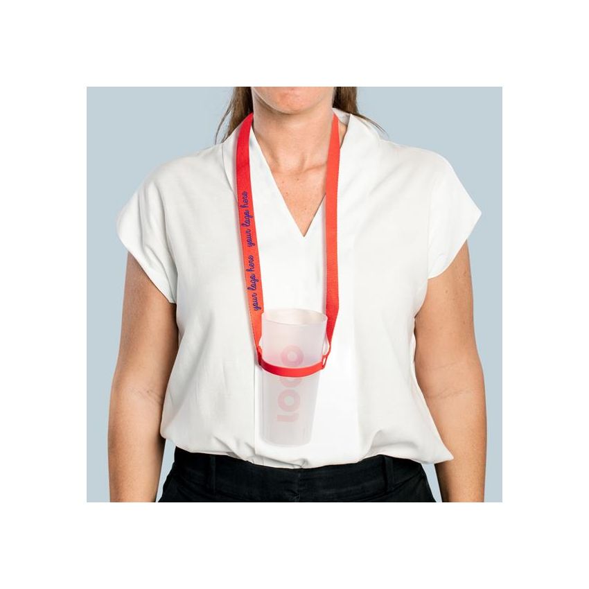 Festival Lanyard Cup Holder