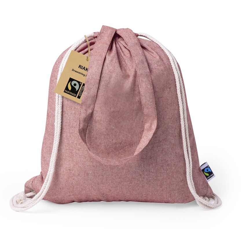 Riak Fairtrade Drawstring Backpack