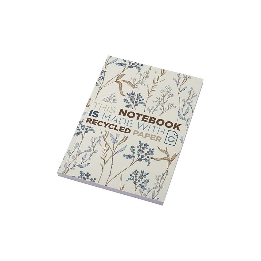 Recycled Softcover A5 Notepad - 100 Sheets 