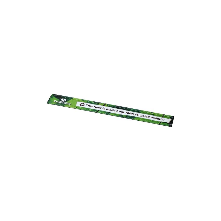 30 cm ruler made from 100% recycled plastic 