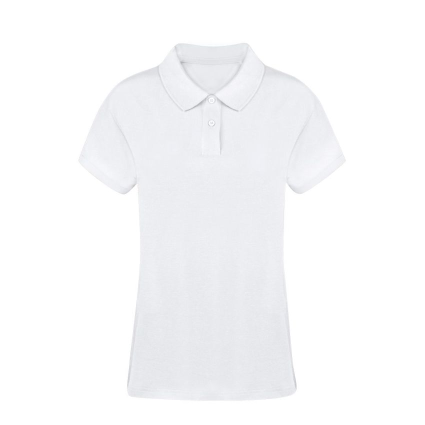 Women's White Polo Koupan