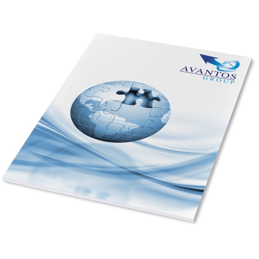 A4 Desk-Mate® notepad with laminated cover
