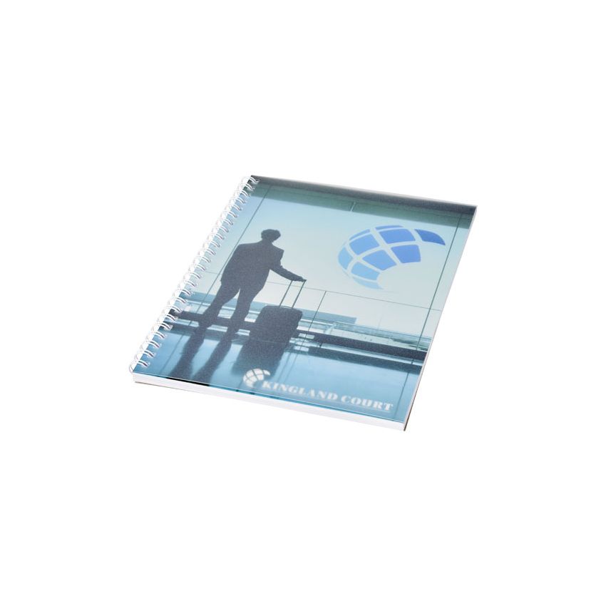 Desk-Mate® A5 wirebound notebook with PP cover