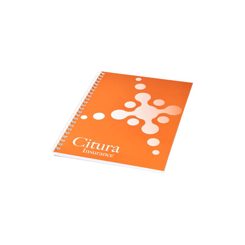 A5 Notebook with Synthetic Cover Desk-Mate®