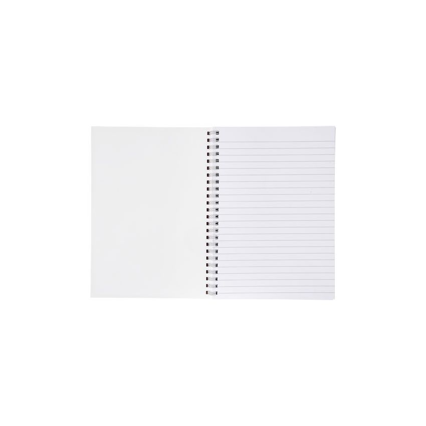 A5 Notebook with Synthetic Cover Desk-Mate®