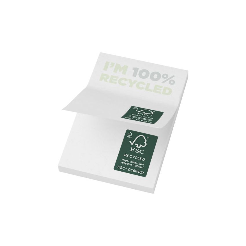 Recycled sticky notes 50 x 75 mm 