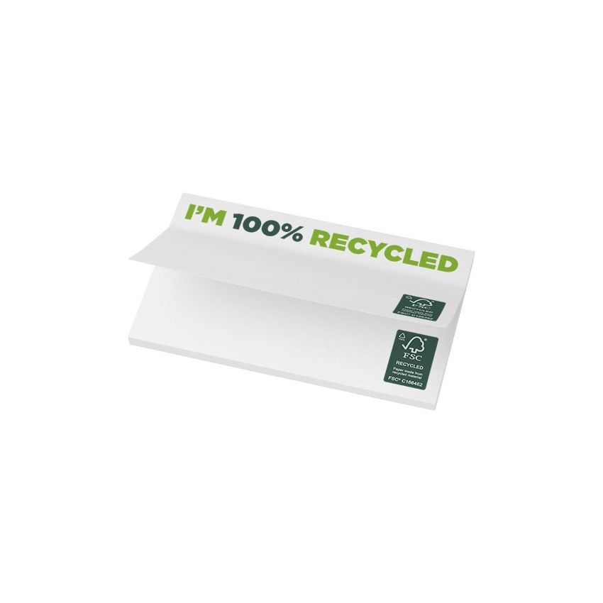 Recycled sticky notes 127 x 75 mm 