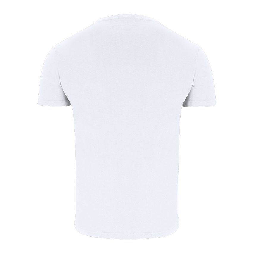 White Adult T-Shirt Perkins