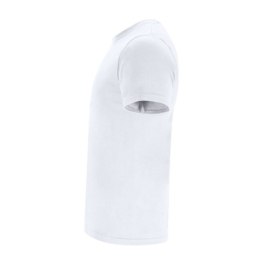 White Adult T-Shirt Perkins