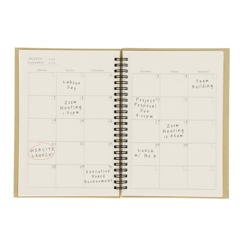 Celik Monthly Planning Notebook